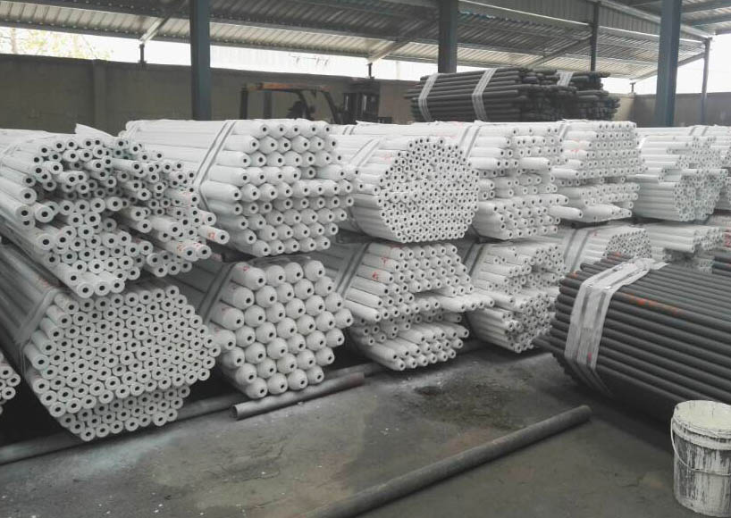 临江网架成品待发